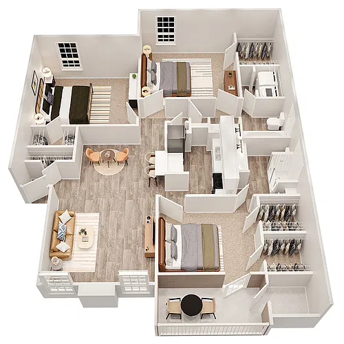 Floor plan Carter
