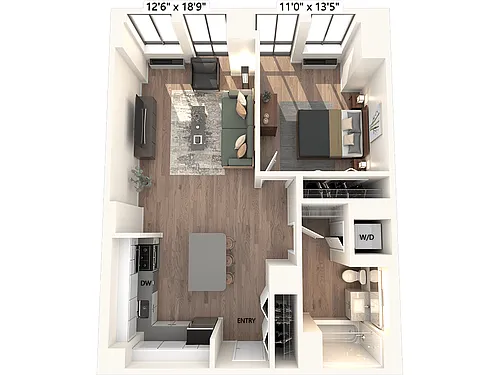 Floor plan A10-Renovated