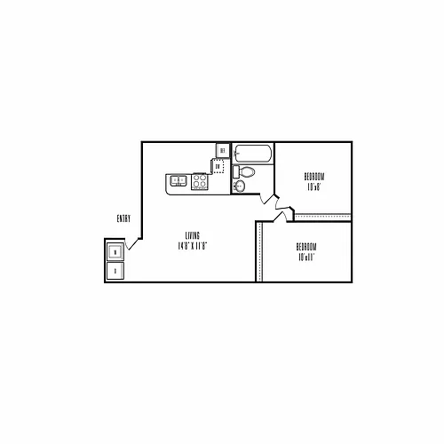 Floor plan B1 Renovated