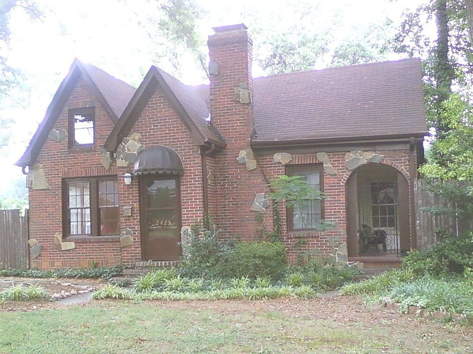 Charming brick home with stone accents