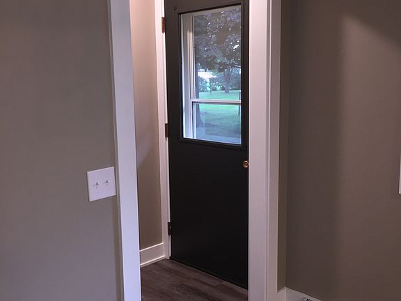 Back door off kitchen