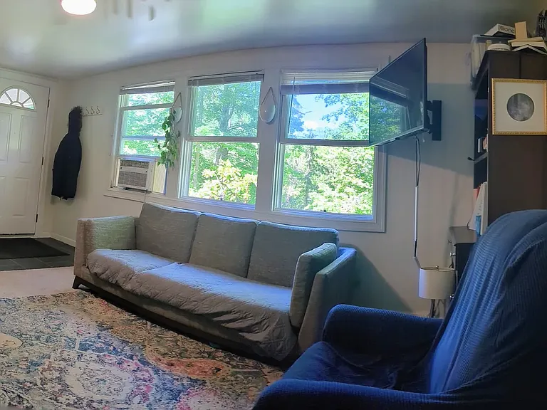 Living room facing front yard
