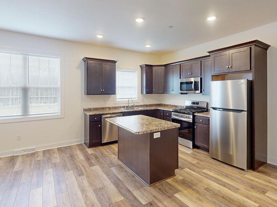 Kitchen w Island Looking to Living Rm Area