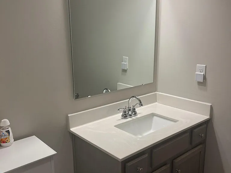 Share guest bathroom