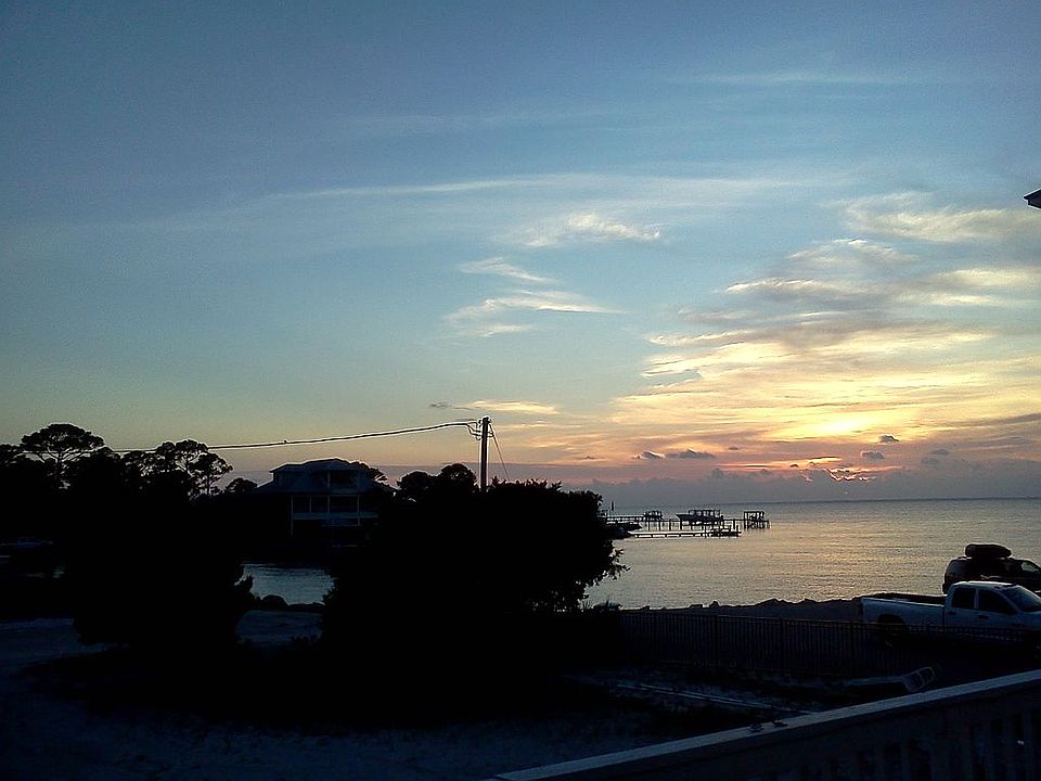 sunset from front deck