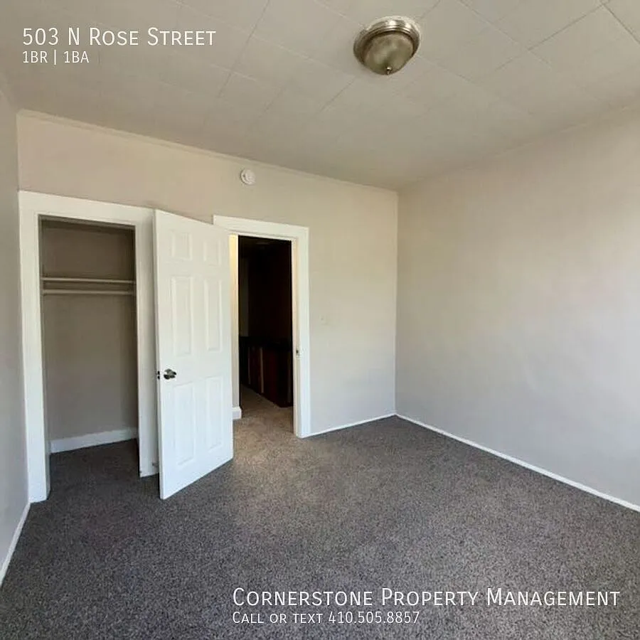 1 Bed 1 Bath 1 den | $1195.00 | 503 N Rose Street Baltimore, MD 21205 | Vouchers Accepted — Photo 3