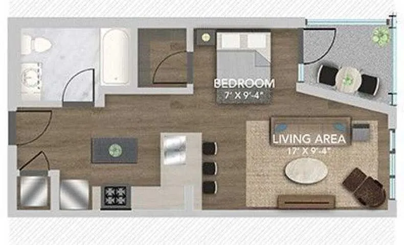 Floor plan K