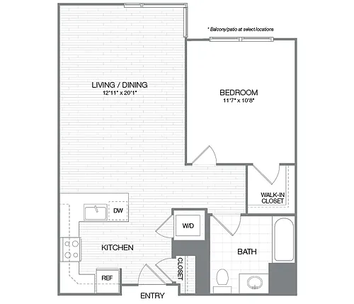 Floor plan Washington