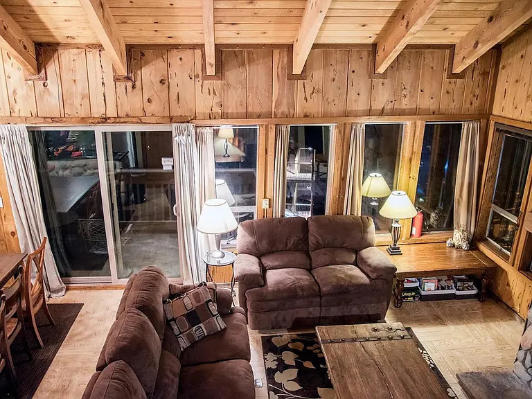 Living room from the loft