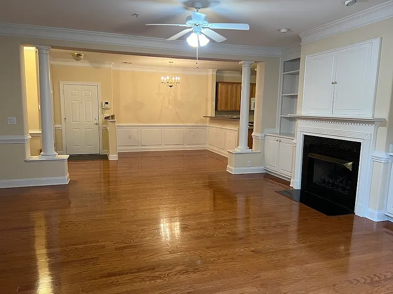 Living room, dining room