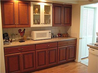 Blush & Cherry Cabinetry