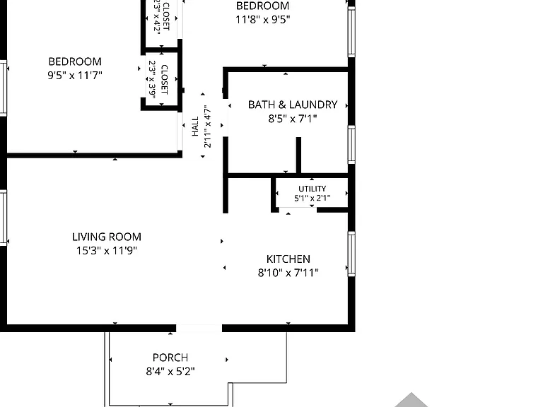 113 S Hickory Ln Floor Plan