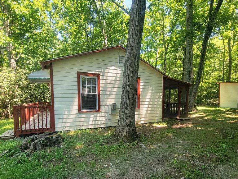 Side view of home