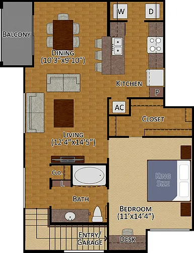 Floor plan 2nd Floor