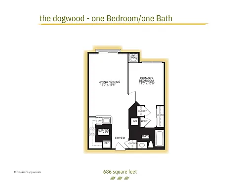 Floor plan Dogwood