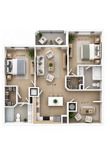 Floor plan Serena