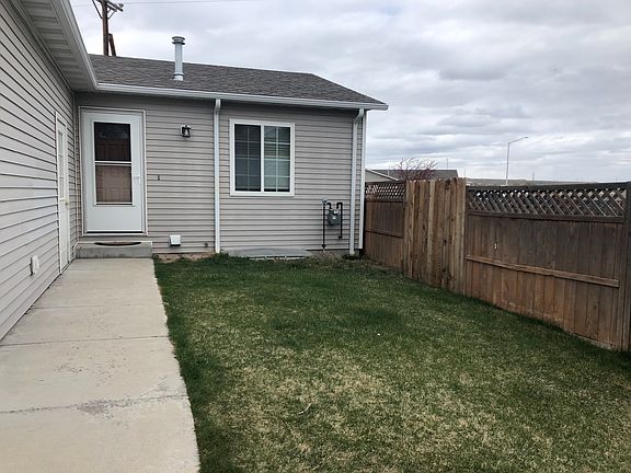 Large fenced yard