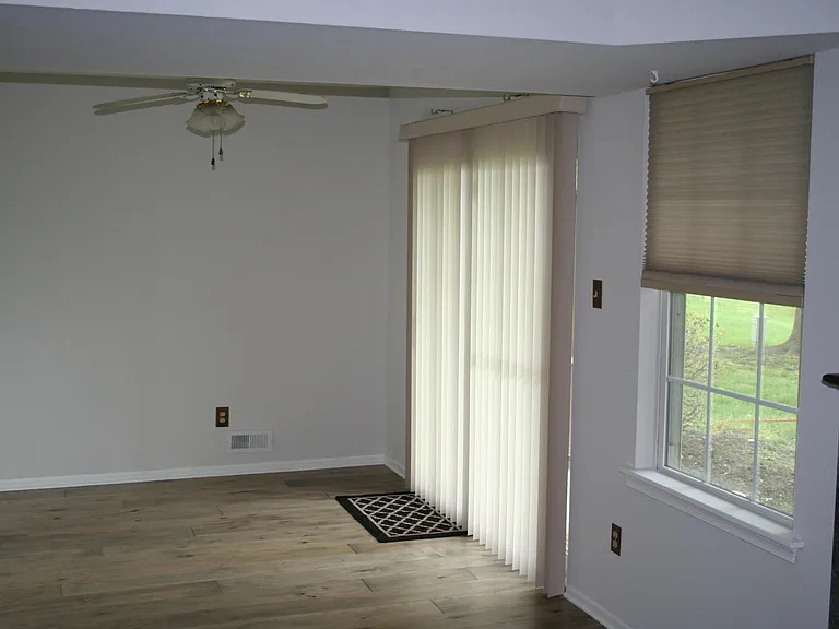 9 X 12 Dinging Room with Slider to Patio on the Lake