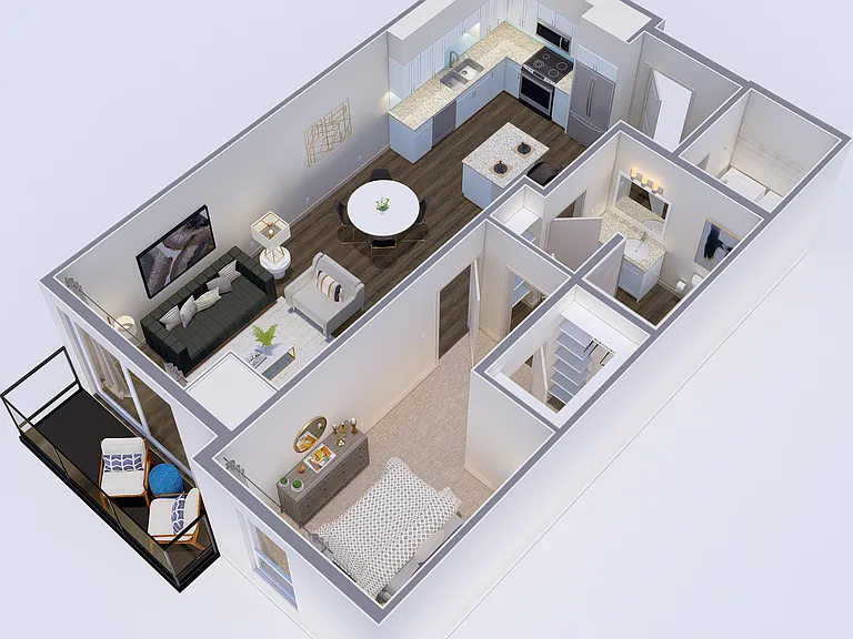 Mariblu at Southcenter 55+ Active Adult Apartments — Photo 29