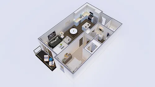 Floor plan Douglas B2