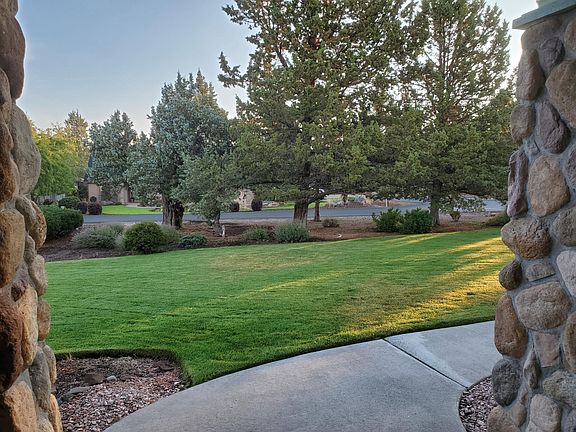 front yard from porch