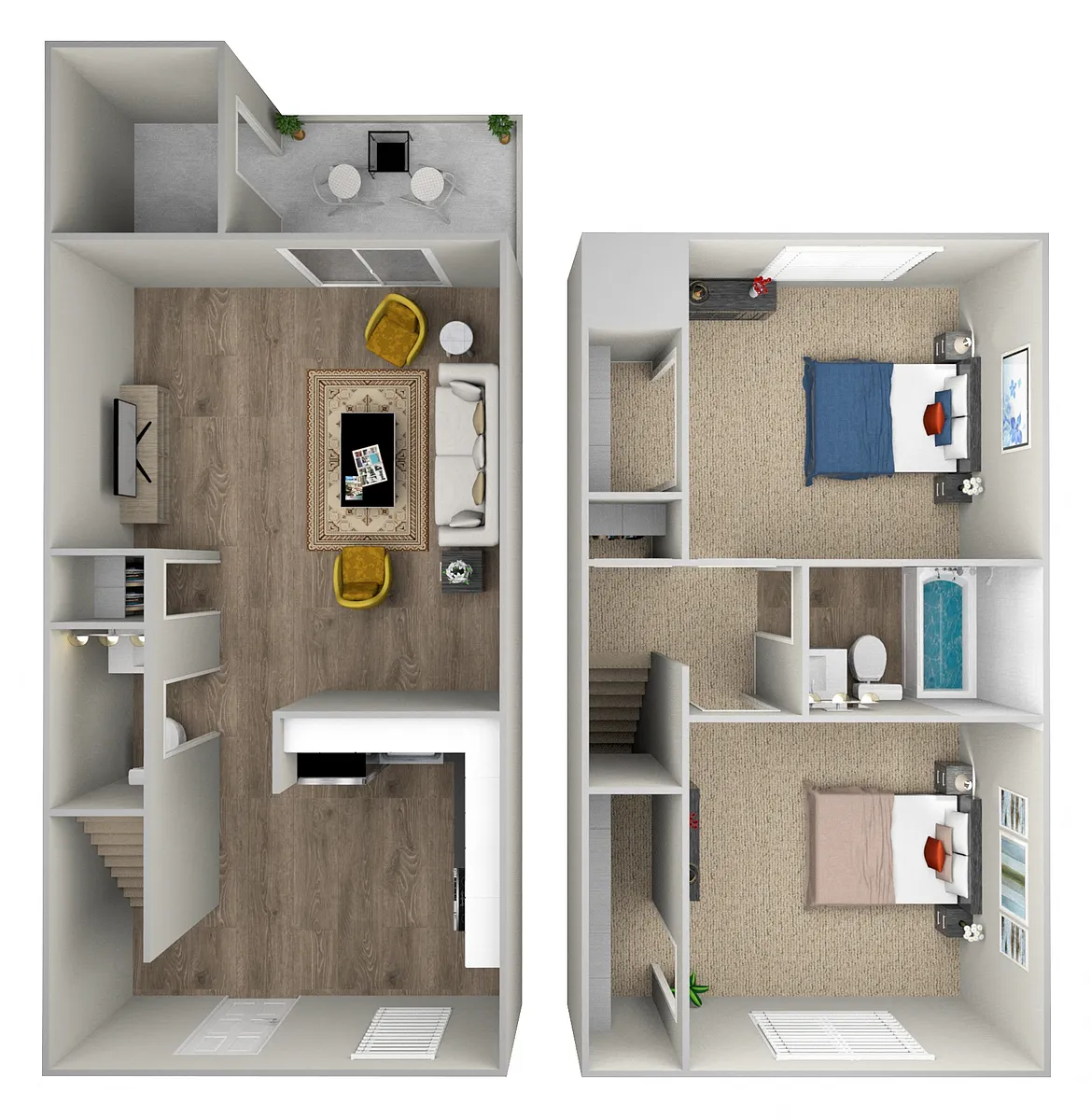 Floor plan Renovated Magnolia