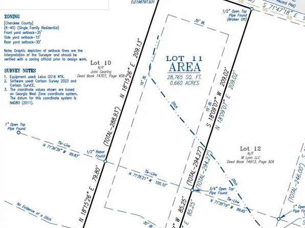 LOT 11 Belletta Dr #85, Canton, GA 30114