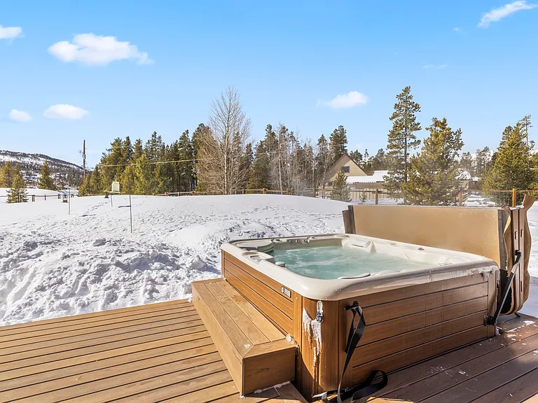 Hot Springs Hot Tub on Deck