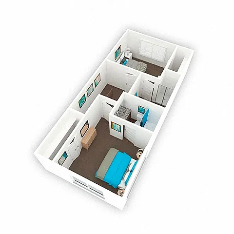 Floor plan Oxford Townhome