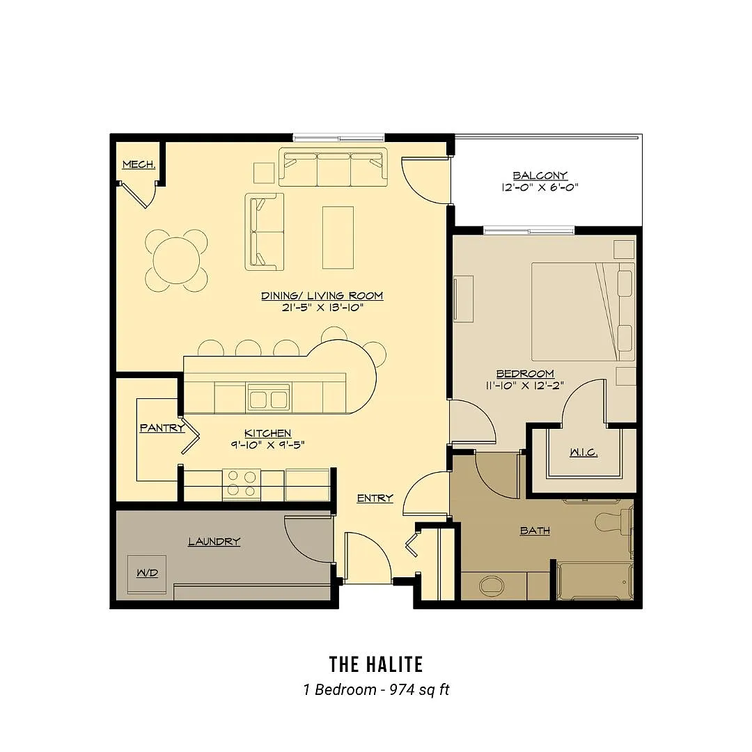 Floor plan Halite