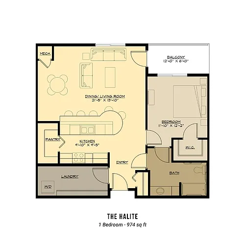 Floor plan Halite