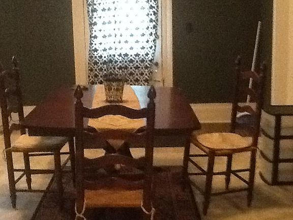 Plenty of dining areal It