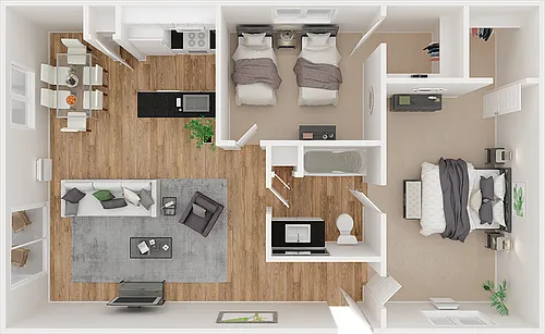 Floor plan 2X1