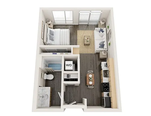 Floor plan Studio