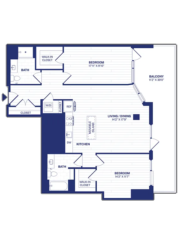 Floor plan 2C1