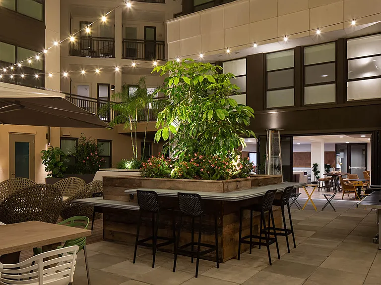 Outdoor Resident Lounge