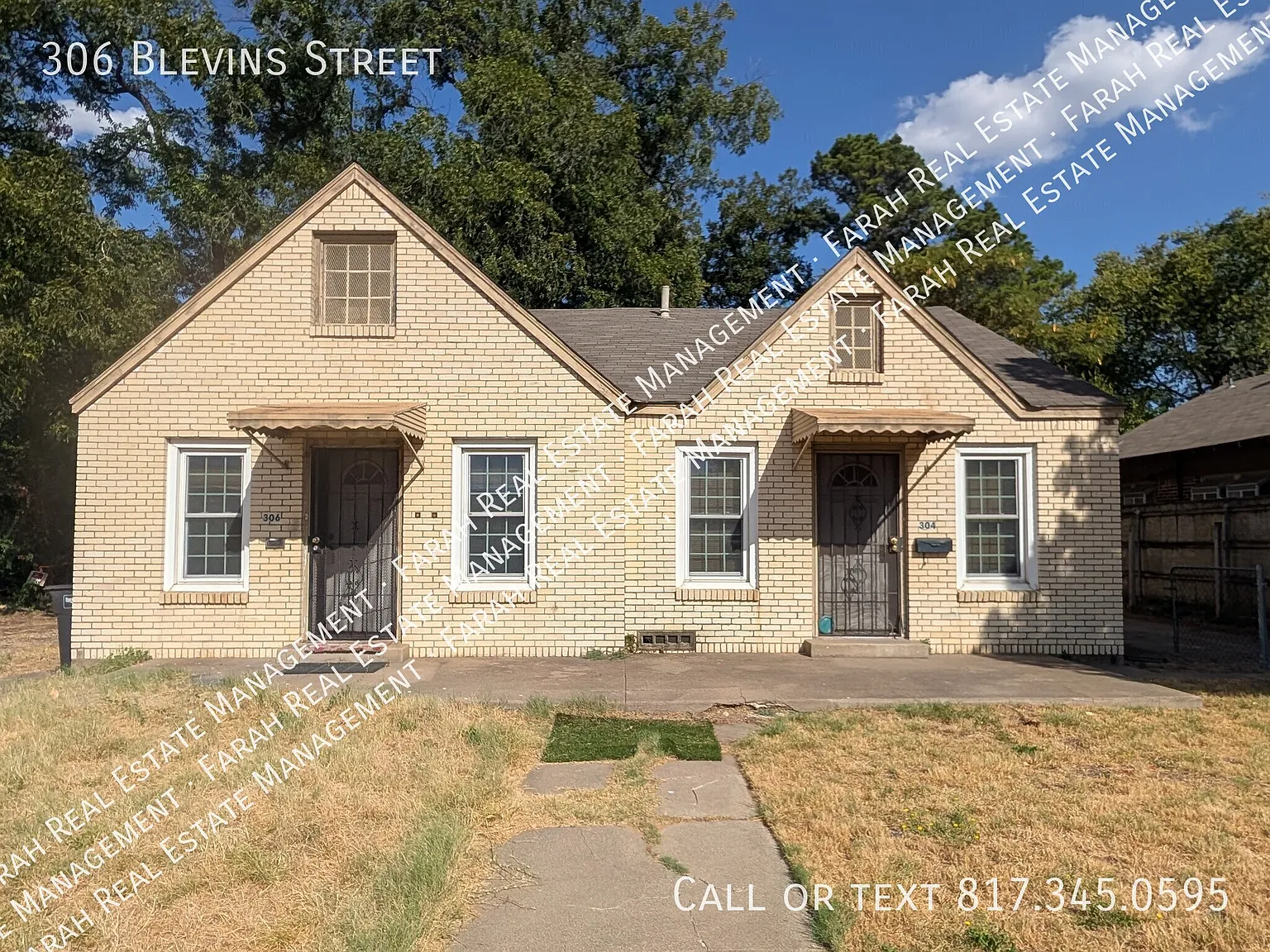 Available Now- 1 bed/1 bath Duplex in Fort Worth, TX 76111 — Photo 1