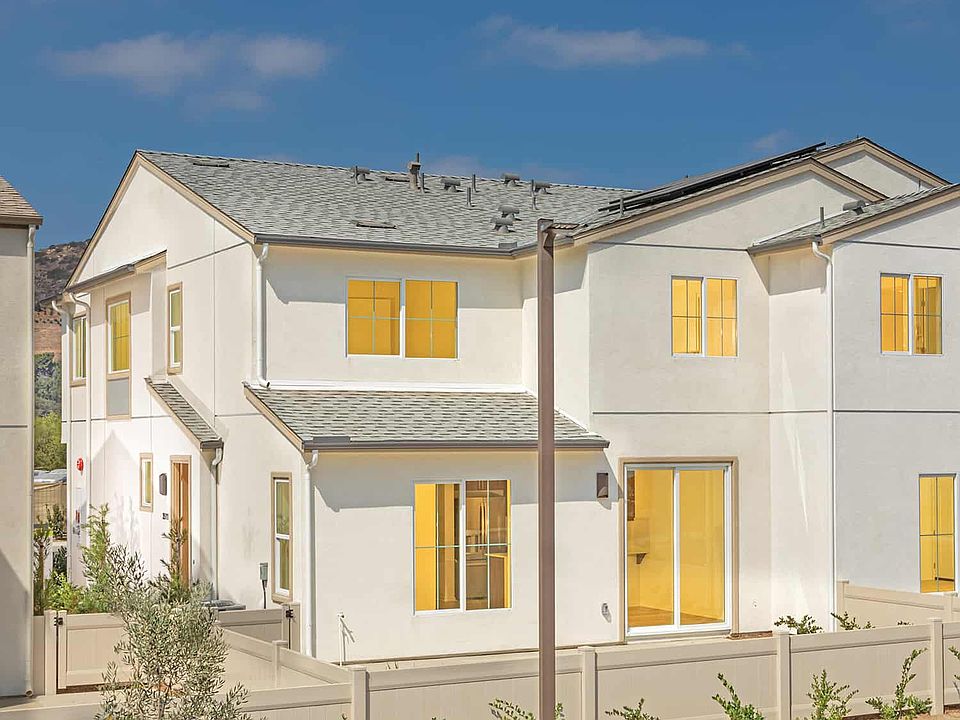 Plan 1 Model Exterior Backyard