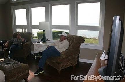 new windows 
great view of Lake Erie