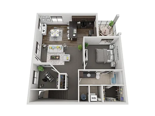 Floor plan Denali with Den