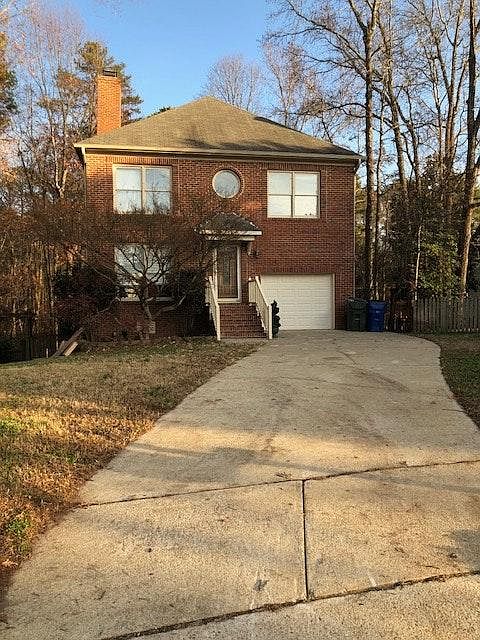 Driveway and 1 car garage