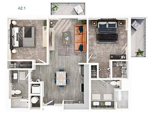 Floor plan A2 1