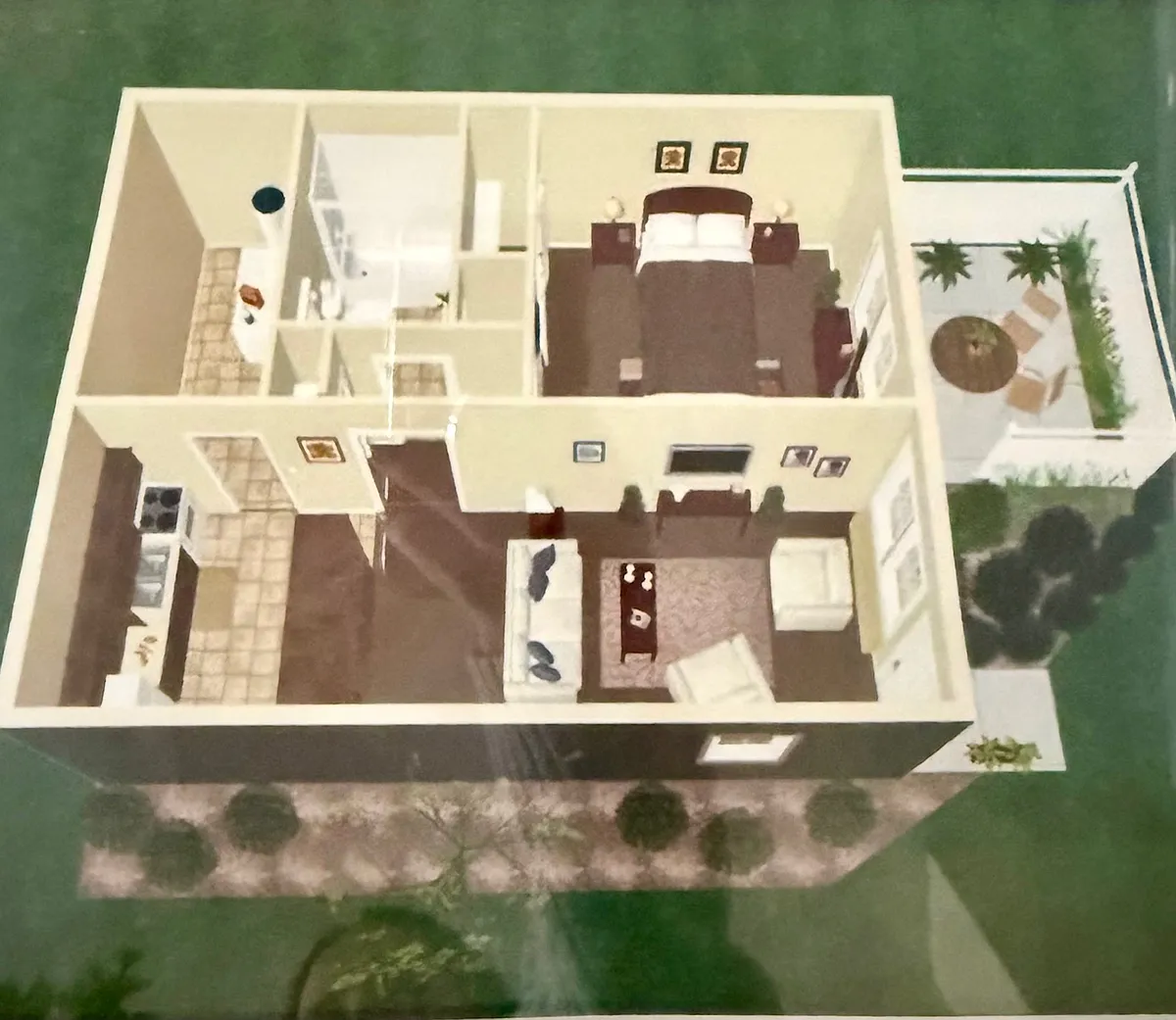 Floor plan One Bedroom