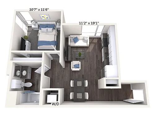 Floor plan A1_609