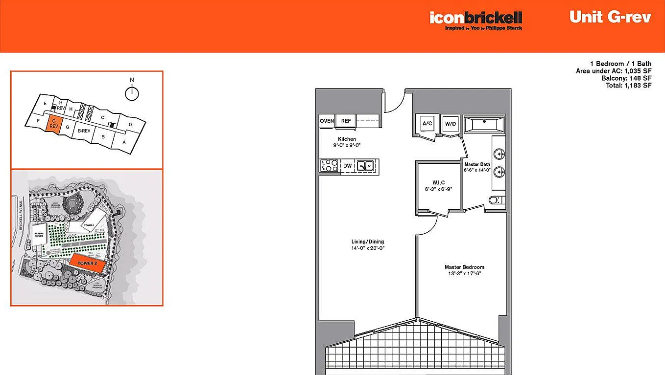 1 bed, 732 sqft, $3,300 — Photo 4