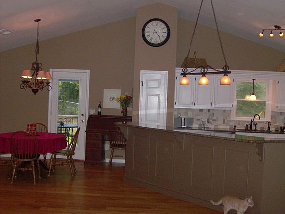 sight line from livingroom