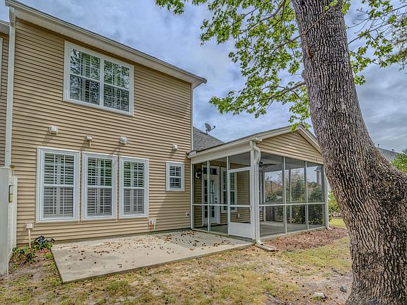 Large patio and screened in porch.