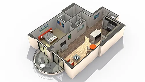 Floor plan Seven 46