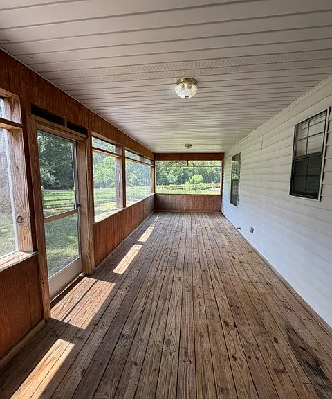 Screened patio