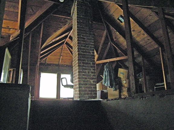 Walk up attic